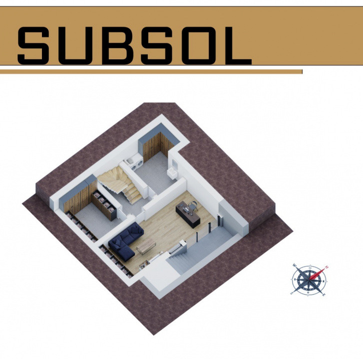 NOU!Vila moderna, 120mpu, 400mpt,  panouri, baterii 10kw! Comision 0%