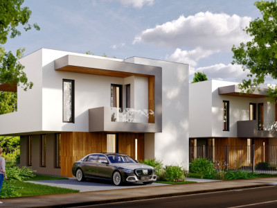 NOU!Vila moderna, 120mpu, 400mpt,  panouri, baterii 10kw! Comision 0%