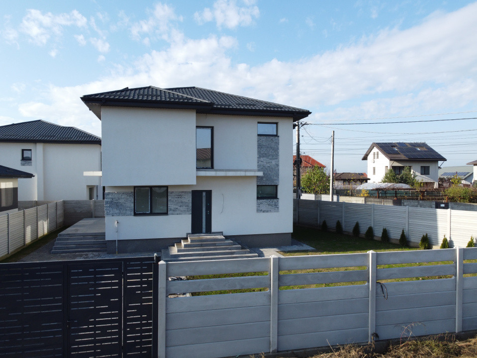 Casă individuală P+1, 4 camere, 450 mp teren, asfalt! Comision 0%