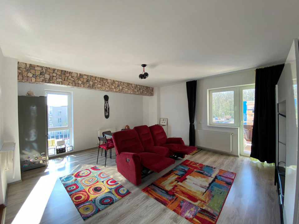Ap. 2 cam • 73 mp • Mobilat & utilat • Loc parcare – Greenfield