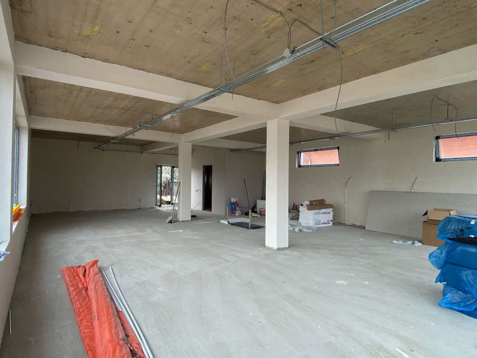 Spațiu comercial P+1, 244 mpu, complet finisat! Utilități complete!