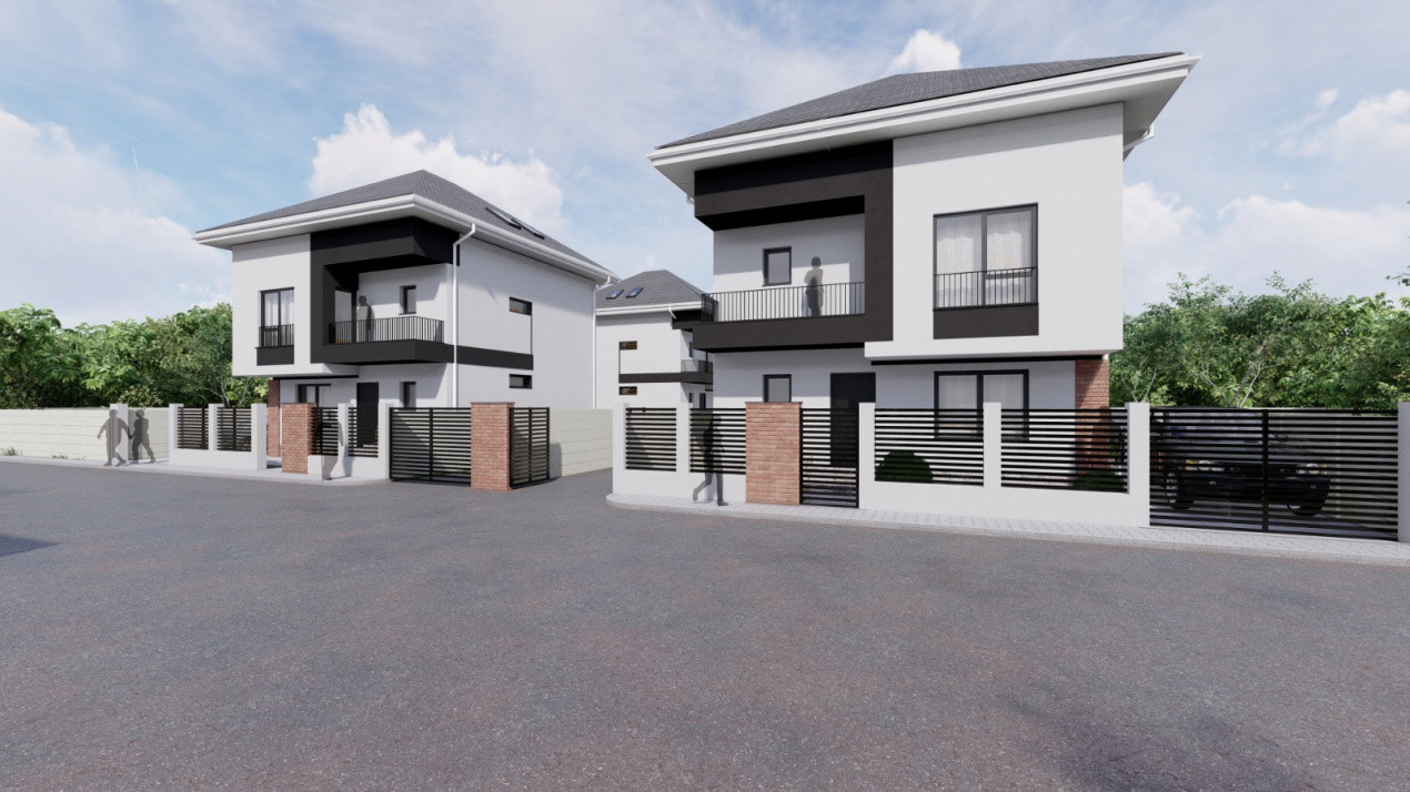 Vila modernă P+1+M, la cheie, comision 0%, pod mansardabil! 