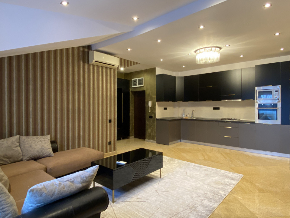 Apartament boutique 3 camere, 2 băi, 79mp, complet mobilat! Comision 0