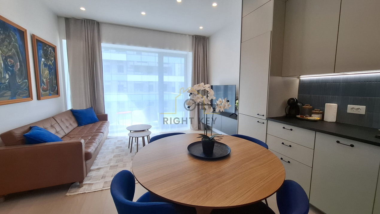 Apartament cu 2 camere, mobilat-utilat.  AVIATIEI - PROMENADA MALL