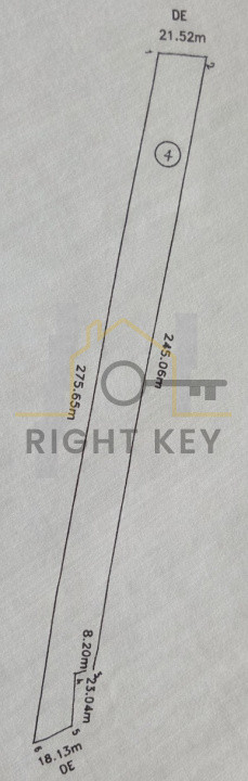Teren Intravilan Sabareni, 5539 mp, 2 Fronturi, La Asfalt, Comision 0%