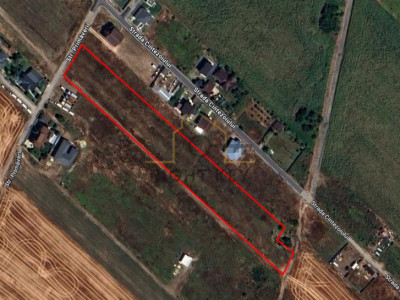 Teren Intravilan Sabareni, 5539 mp, 2 Fronturi, La Asfalt, Comision 0%