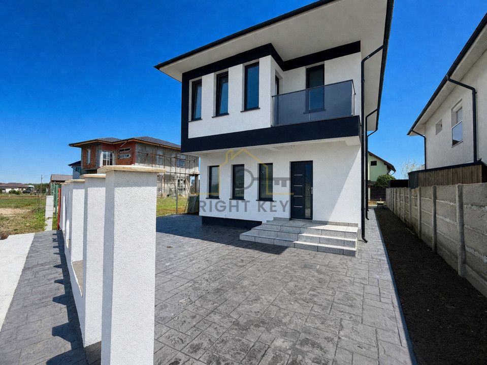 Casa individuală P+1, 5 camere, 120mp utili, 420mp teren! Comision 0%