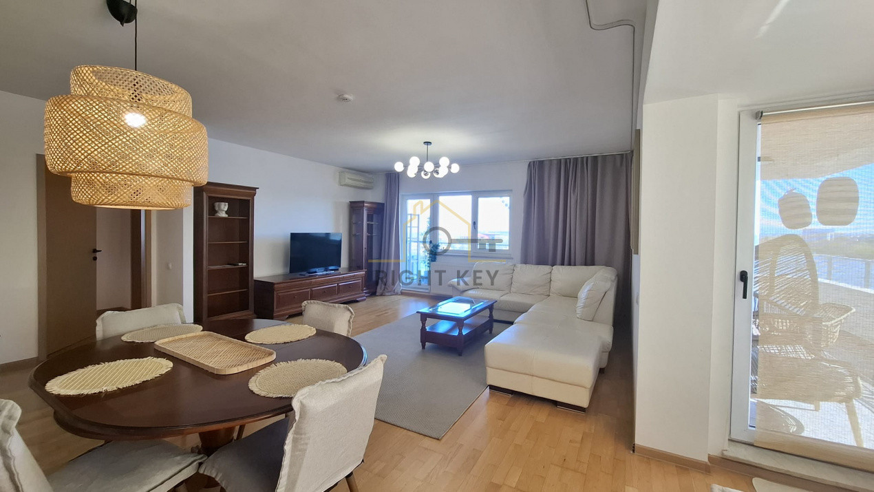 Apartament 3 camerere, 93 mp utili Lake View Supeb /  Parcare Subterana