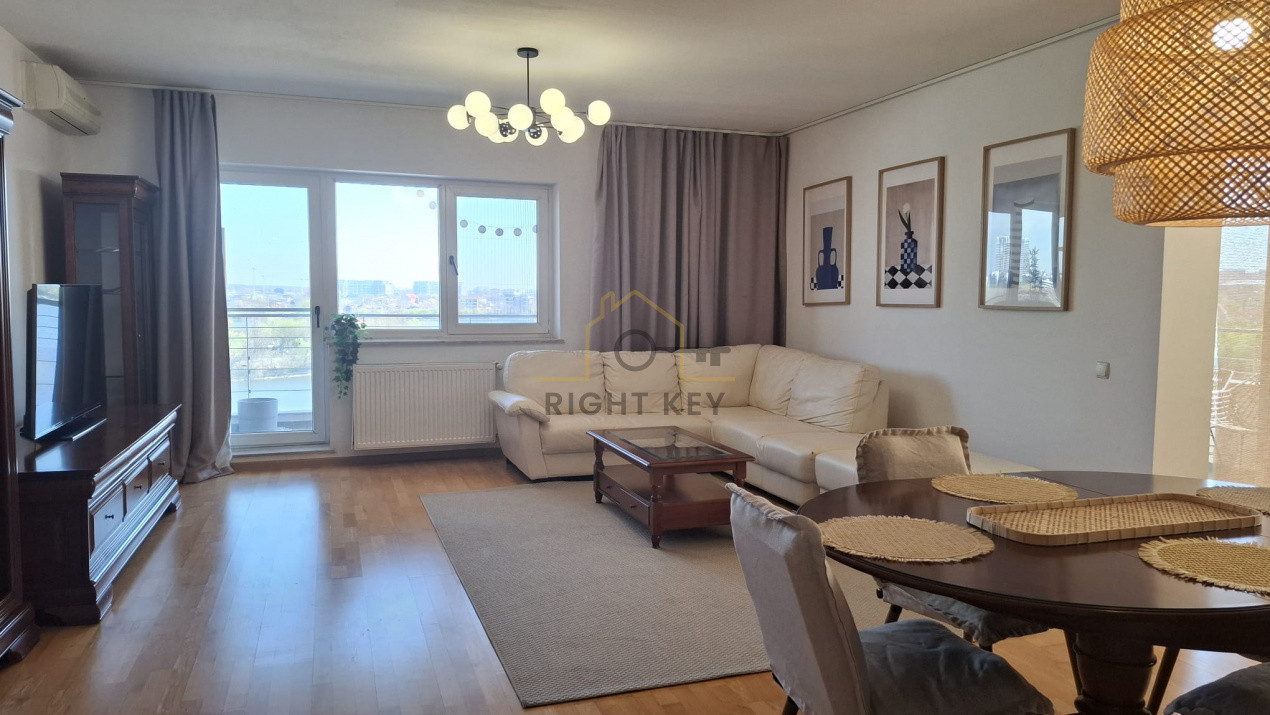 Apartament 3 camerere, 93 mp utili Lake View Supeb /  Parcare Subterana
