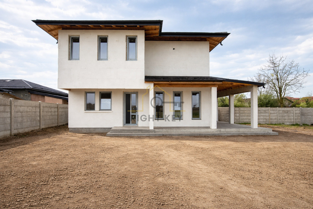 Casa Dragomiresti-Vale, P+1+Pod cu placa, STB, 4 Cam, Comision 0%!