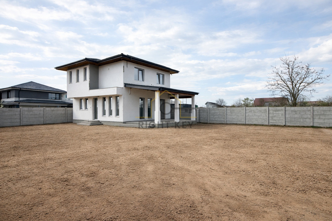 Casa Dragomiresti-Vale, P+1+Pod cu placa, STB, 4 Cam, Comision 0%!