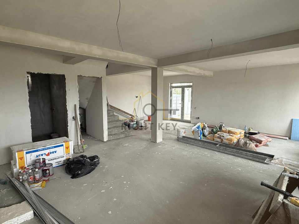 Casa Dragomiresti-Vale, P+1+Pod cu placa, STB, 4 Cam, Comision 0%!