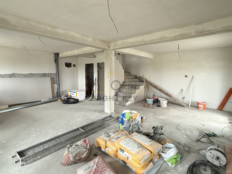 Casa Dragomiresti-Vale, P+1+Pod cu placa, STB, 4 Cam, Comision 0%!