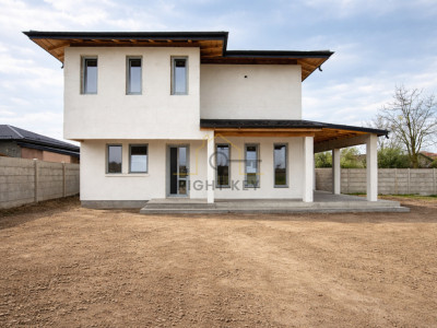 Casa Dragomiresti-Vale, P+1+Pod cu placa, STB, 4 Cam, Comision 0%!