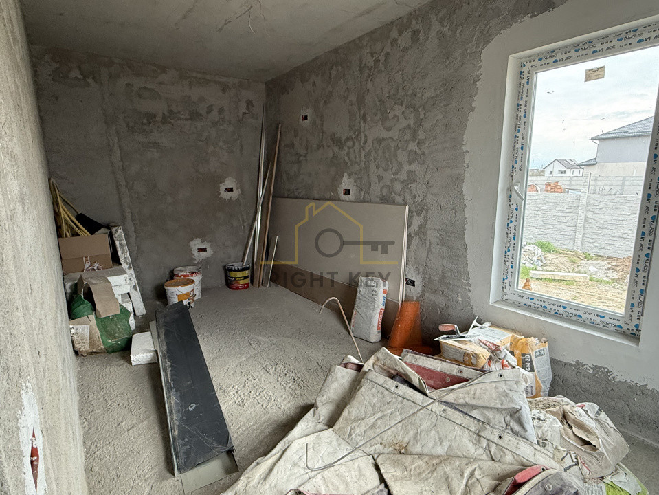 Casa Dragomiresti-Vale, P+Pod, 4 Cam, STB, Teren: 400mp, Comision 0%!