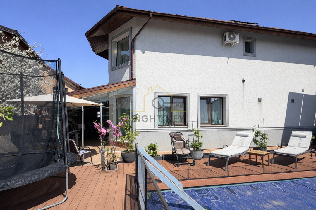 Oportunitate! Vilă P+1, piscină, pompă, panouri, mobilată și utilata! 