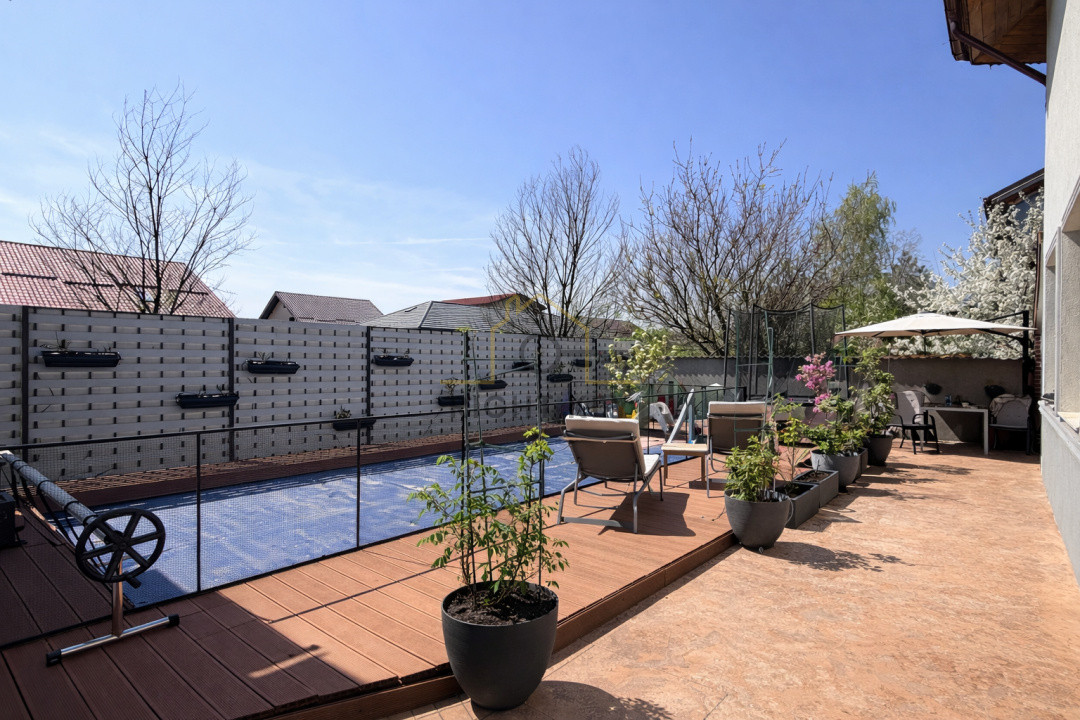 Oportunitate! Vilă P+1, piscină, pompă, panouri, mobilată și utilata! 