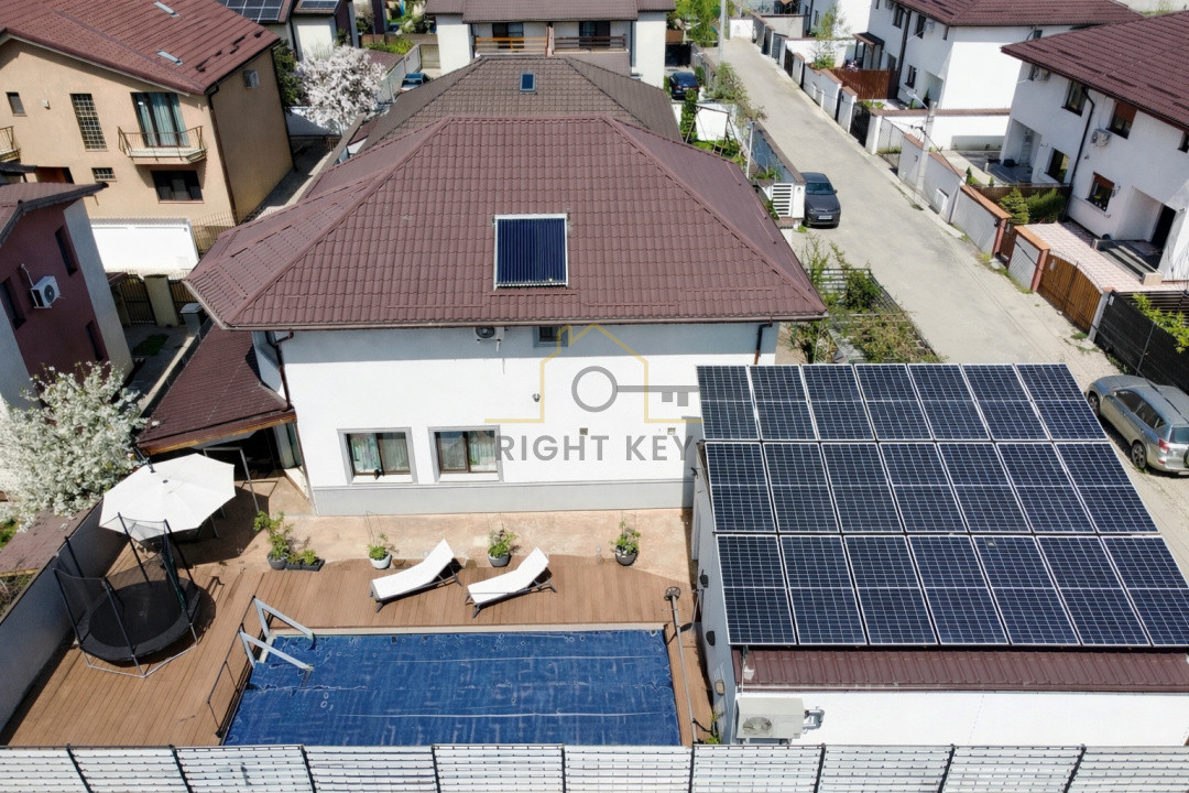 Oportunitate! Vilă P+1, piscină, pompă, panouri, mobilată și utilata! 