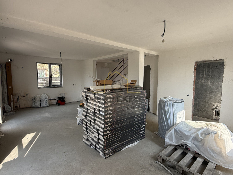 Casa Duplex Dragomiresti-Vale, P+1+M, 3 Cam, STB, T:250Mp! Comision 0%