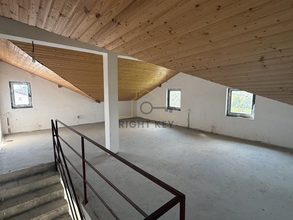 Casa Duplex Dragomiresti-Vale, P+1+M, 3 Cam, STB, T:250Mp! Comision 0%