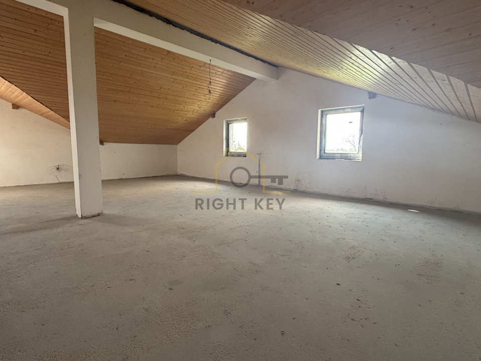 Casa Duplex Dragomiresti-Vale, P+1+M, 3 Cam, STB, T:250Mp! Comision 0%