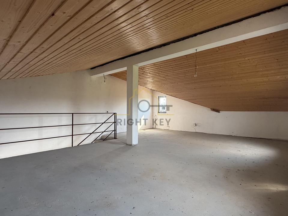 Casa Duplex Dragomiresti-Vale, P+1+M, 3 Cam, STB, T:250Mp! Comision 0%