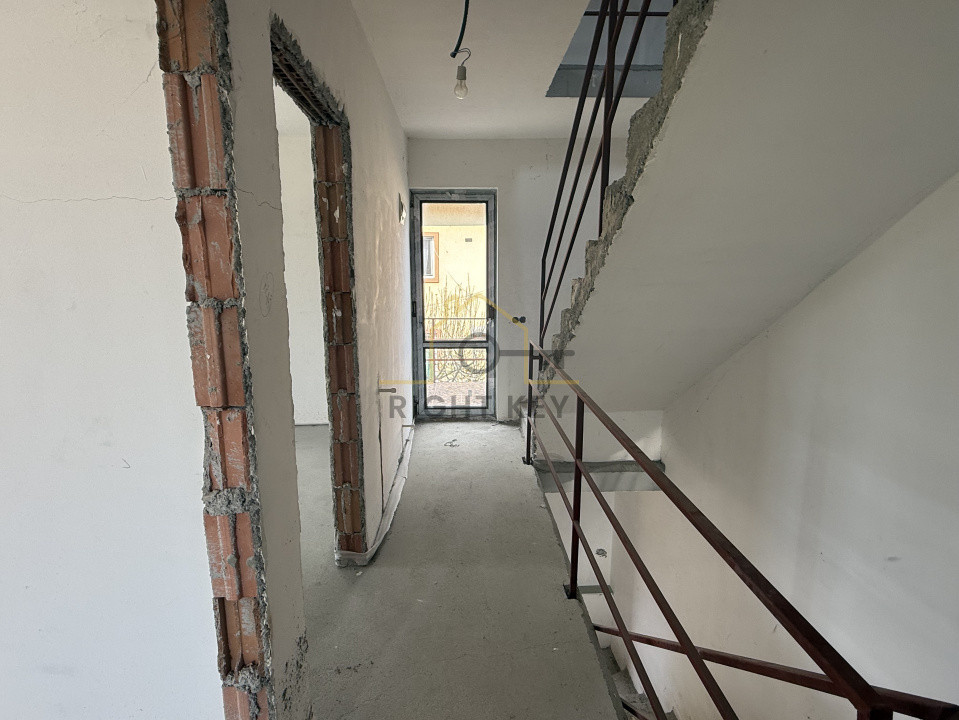 Casa Duplex Dragomiresti-Vale, P+1+M, 3 Cam, STB, T:250Mp! Comision 0%