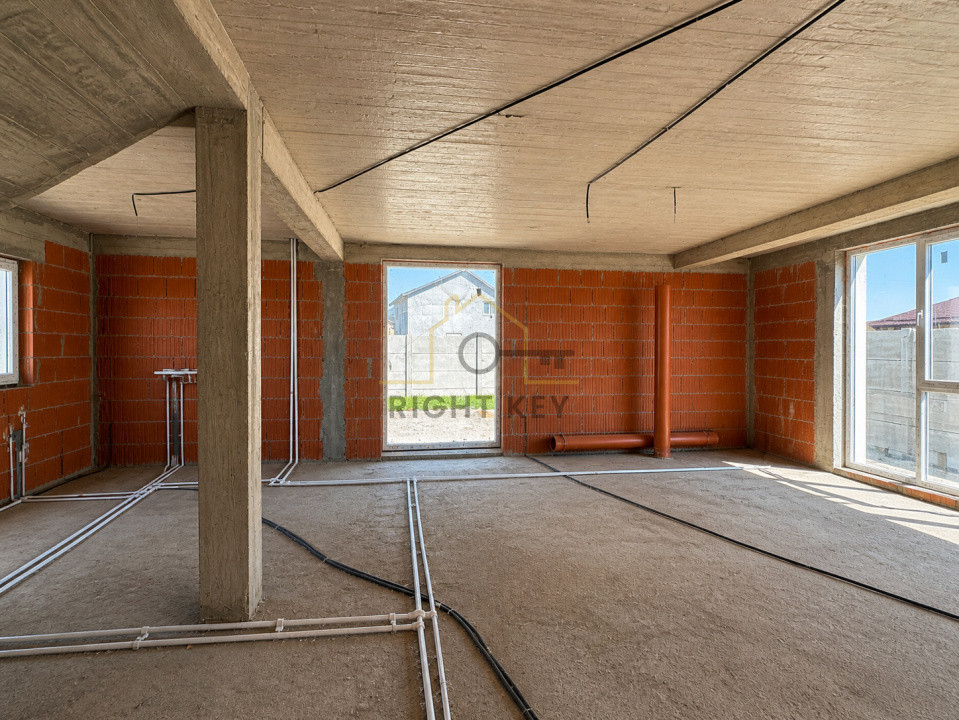 Casa P+1, 4 cam, 350mp teren, toate utilitatile, la rosu! Comision 0%