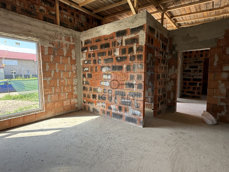 Casa la Rosu Domnesti, 4 Cam, Teren 500mp, Comision 0%