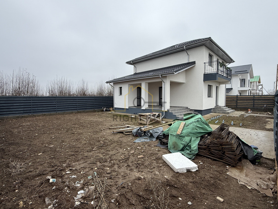 Casa individuala P+1, 101mp utili, teren 370mp, 4 cam! Comision 0%!