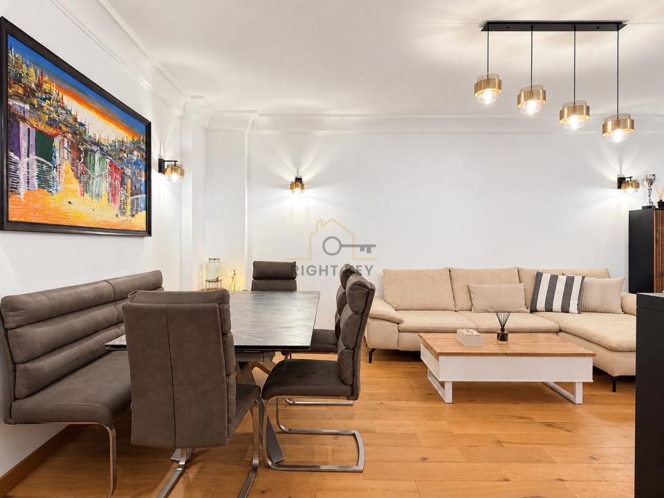 Capitale, 3 camere, 88 mpu + 15mp balcoane, renovat integral!Comision0