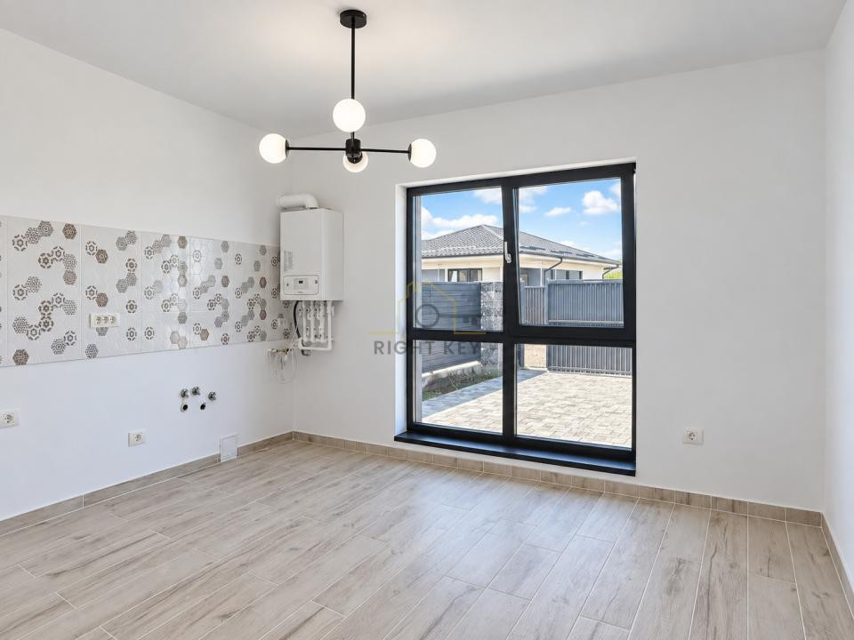 Casa parter 100mpu, 4 cam, placa, încălzire pardoseala! Comision 0%